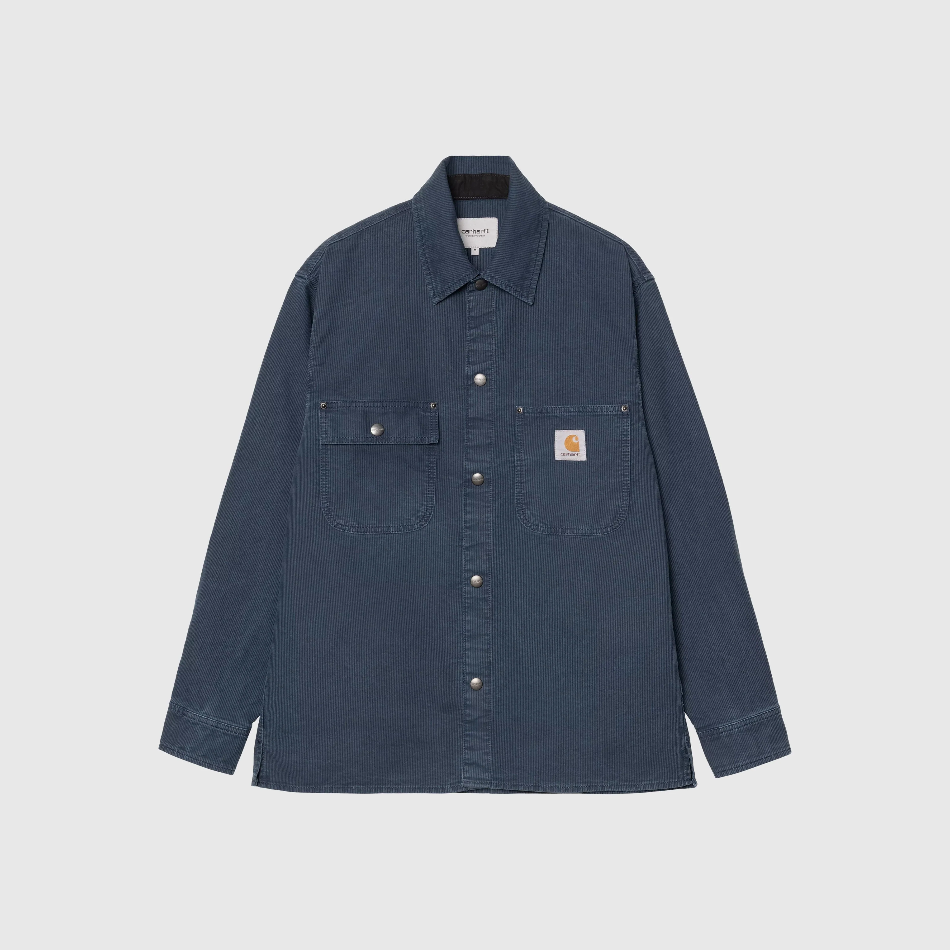Carhartt WIP Parrish Shirt Jacket - Blue Stone Washed